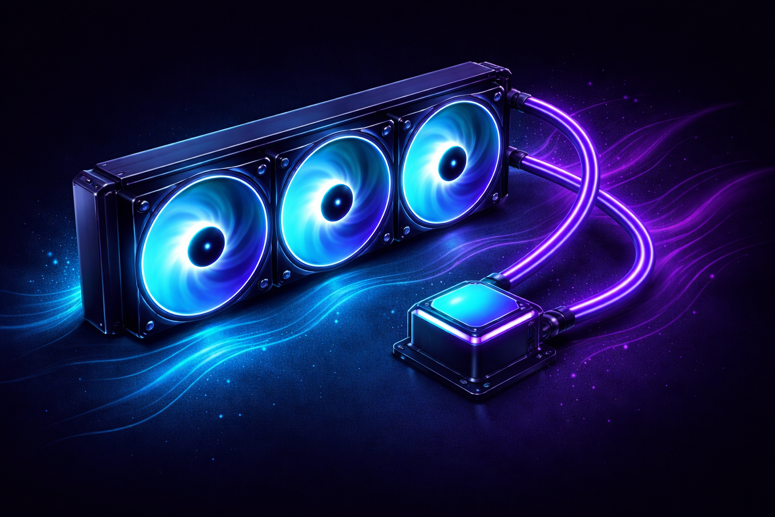 Illustration: Refroidissement PC Gamer — Ventirad ou Watercooling en 2025 ?